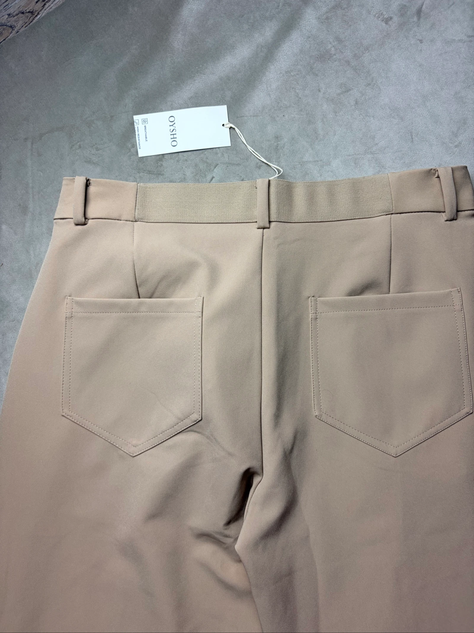 Calça de fato OYSHO bege/taupe – Novo com etiqueta – Tamanho L – photo 9